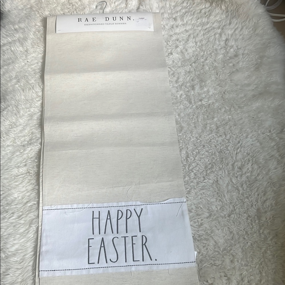 NWT - Rae Dunn Easter Table Runner - Picture 2 of 5